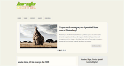 Desktop Screenshot of lorotadigital.com.br